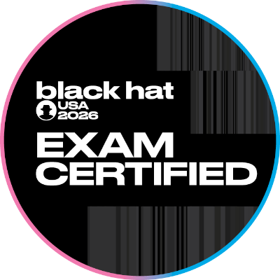 BlackHat Certification Badge